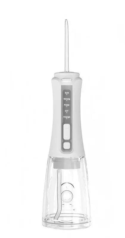 Portable Water Flosser – 300ML, 4 Modes, 5 Tips