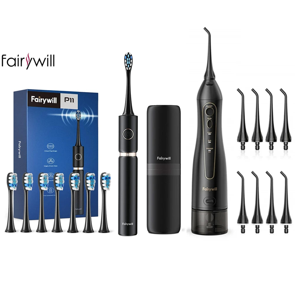 Fairywill Water Flosser – 300ML, 3 Modes, Rechargeable