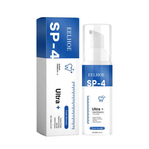 Eelhoe SP-4 Ultra+ toothpaste packaging on a white background
