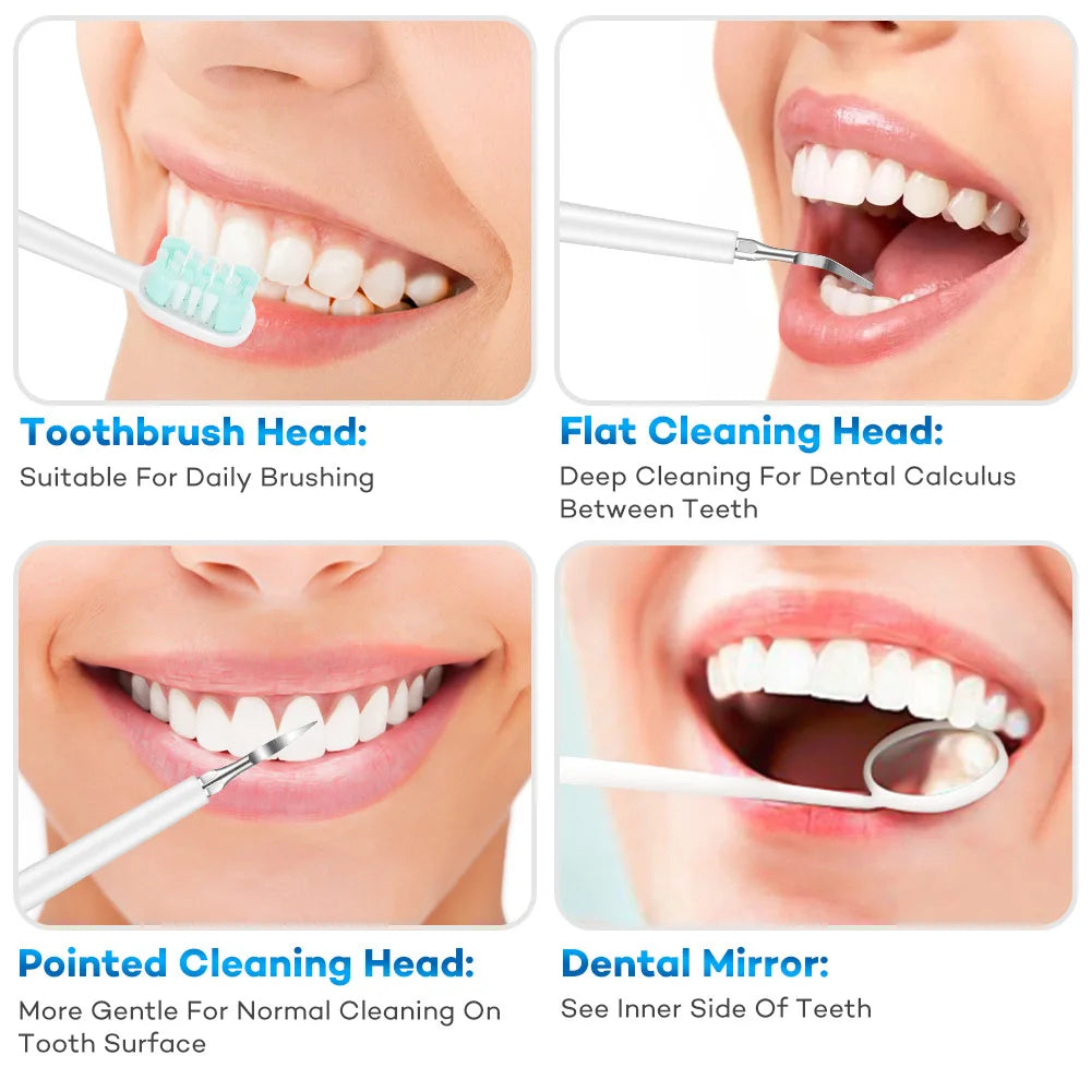 Sonic Toothbrush – 8 Heads, 5 Modes, Travel Case